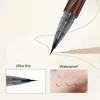 Ultra-fine ultra-fine eyebrow pencil waterproof professional sweat-proof liquid eyeliner Eyebrow dual-purpose durable makeup art 6