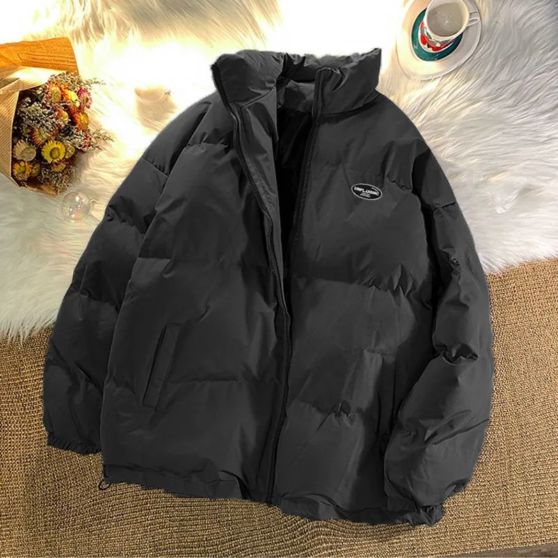 2023 New Women Down Cotton Coat Winter Bread Jacket Female Short Warm Parkas Thick Loose Outwear Versatile Simplicity Overcoat