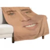 Nicolas cage Giant Face Throw Blanket Loose Blanket Blankets Sofas Of Decoration Picnic Blanket For Sofa Thin 1