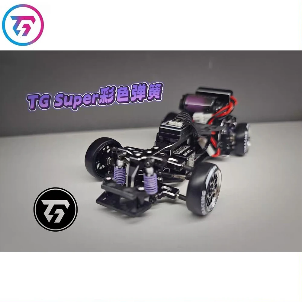 Kit de 2 jeux de ressorts d'amortisseur RC 1/28 pour TG2 TGS TG Super RWD, présenté sur une surface neutre.