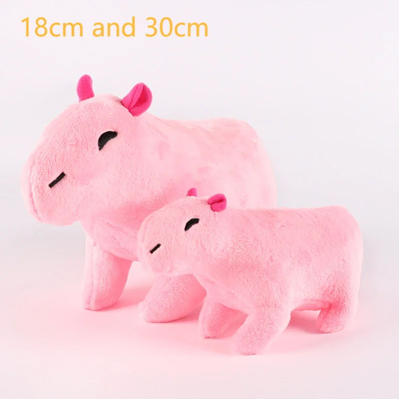 Capivara Recheada,Lindos pelúcia Capivara - Brinquedos pelúcia supermacios  para presente, boneca animal desenho animado fofo, travesseiro pelúcia  capivara para decoração Kagrote