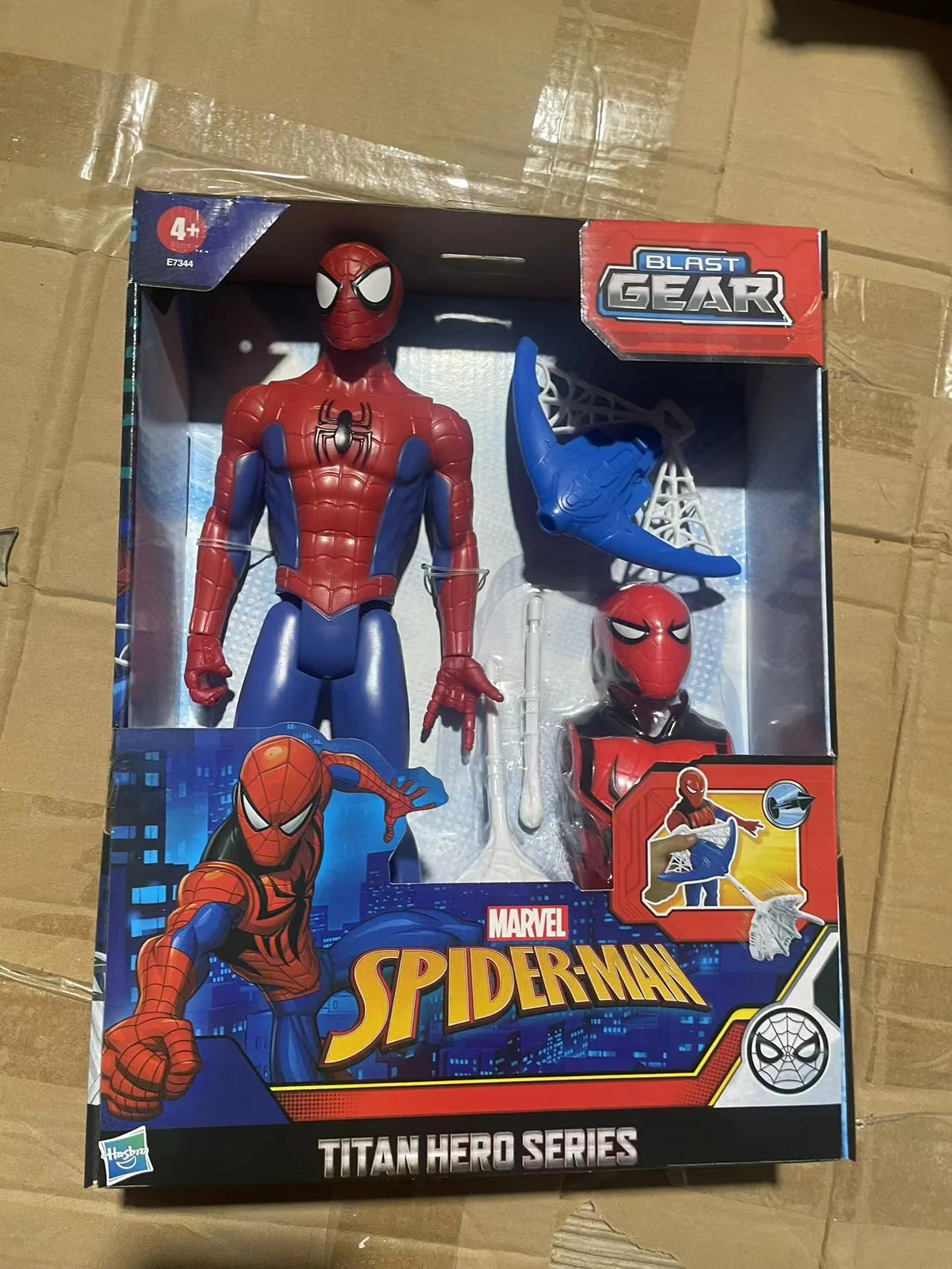 Hasbro-Figurines Marvel Spider-Man Titan ForeSeries, Blast Gear