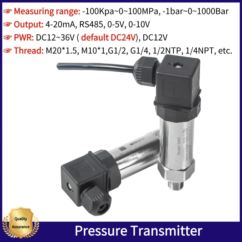 0 400bar 0 50bar 0 4bar Water Pressure Transmitter 4 20mA 0 10V 0 5V 0-400bar-0-50bar-0-4bar-water-pressure-transmitter-4-20ma-0-10v-0-5v