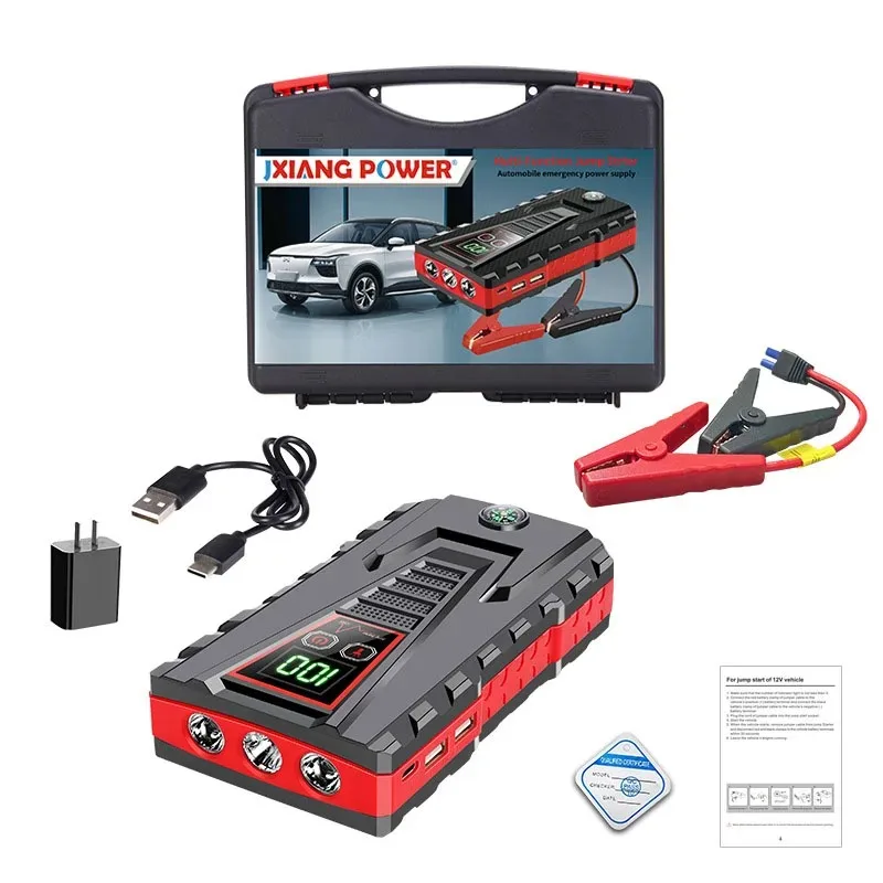 2025 Nuovo avviamento di emergenza per auto 99800mAh 5000A | 12V per Benzina/Diesel | Power Bank/Protezione intelligente - immagine 6