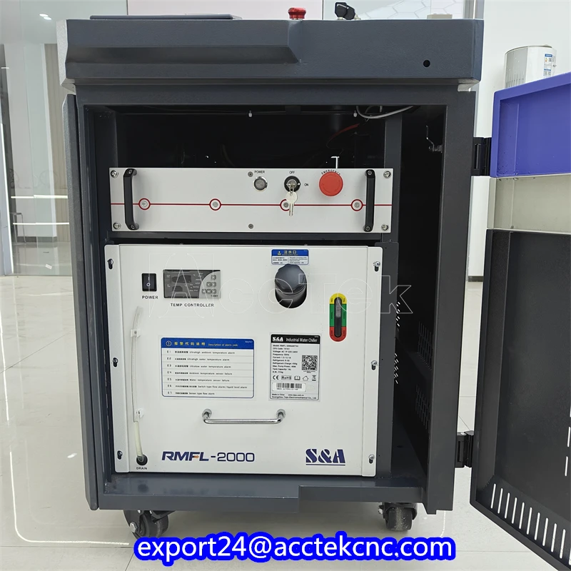 Newly Designed Laser Cleaning Machine 500W 1000W 2000W Powerful Pulse Laser Cleaning Machine for Rust and Paint Removal