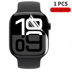 Premium Glass Screen Protector Film for Apple Watch - Soft Hydrogel Film (Hydrogel Film 1 PCS)