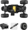 Large 50CM 1:8 2.4Ghz Radio Remote Control Truck Metal Alloy Body 4WD RC Car Off-road 4x4 Vehicle Electric Car Toy for Kids 4