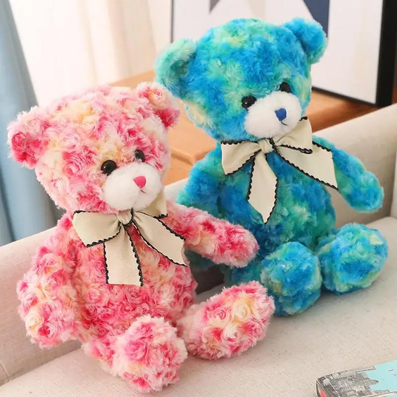 40cm Kawaii Teddy Bear Plush Toy Stuffed Animals Teddy Bear Doll Pillow Boys Girls Soft Toys Children Birthday Christmas Gifts 40cm bear