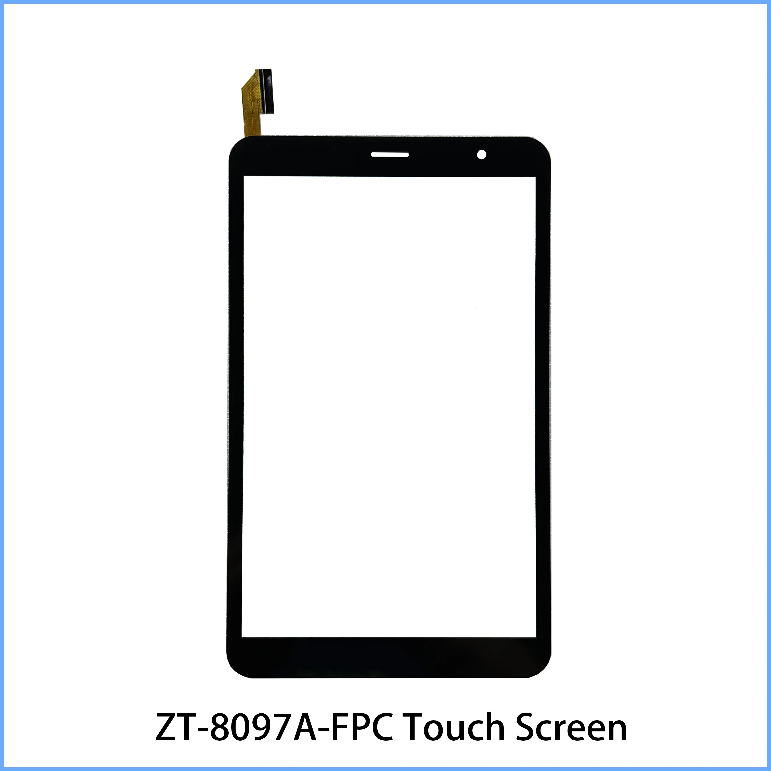 

New 8 inch P/N ZT-8097A-FPC Tablet External Capacitive Touch Screen Digitizer Panel Sensor Replacement Phablet Multitouch