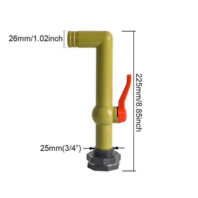 Kit Raccordo Barile Pioggia Kit Rubinetto Per Acqua Piovana In PVC - Foto 9