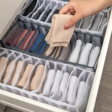 

Underwear Bra Socks Panty Storage Boxes Home Organization Cabinet Organizers Wardrobe Closet Drawer Divider Dormitory Save Space