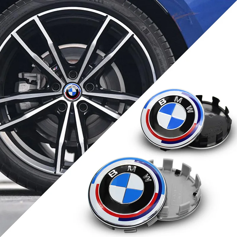 Wheel Center Cover Wheel Hub Center Integrated Cover Logo 4Pc For BMW G20 G32 G11 X3 X5 X4 X6 X7 G30 G12 F40 F30 X1 X2