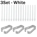 15pcs-White
