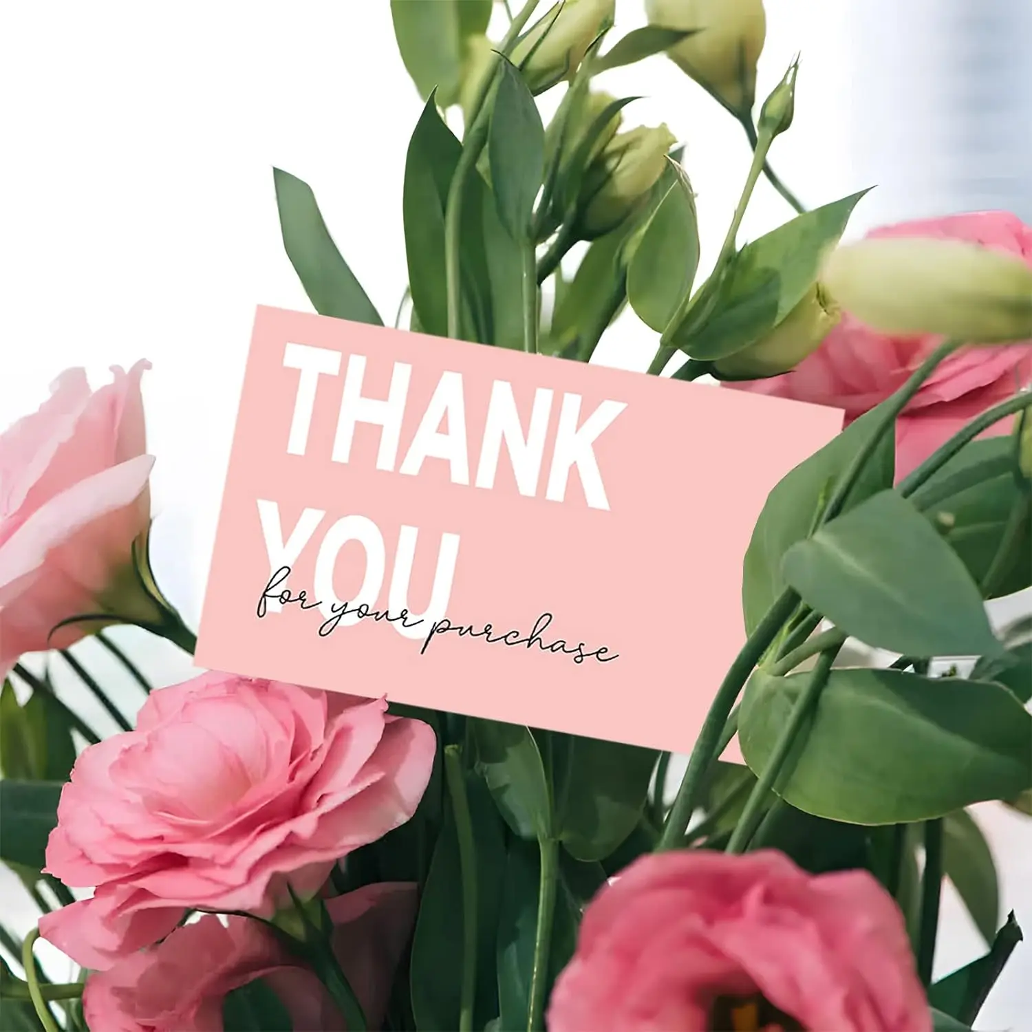 50Pcs Exquisite Thank You Cards Perfect For Thanksgiving Wedding Graduation Thank You Card