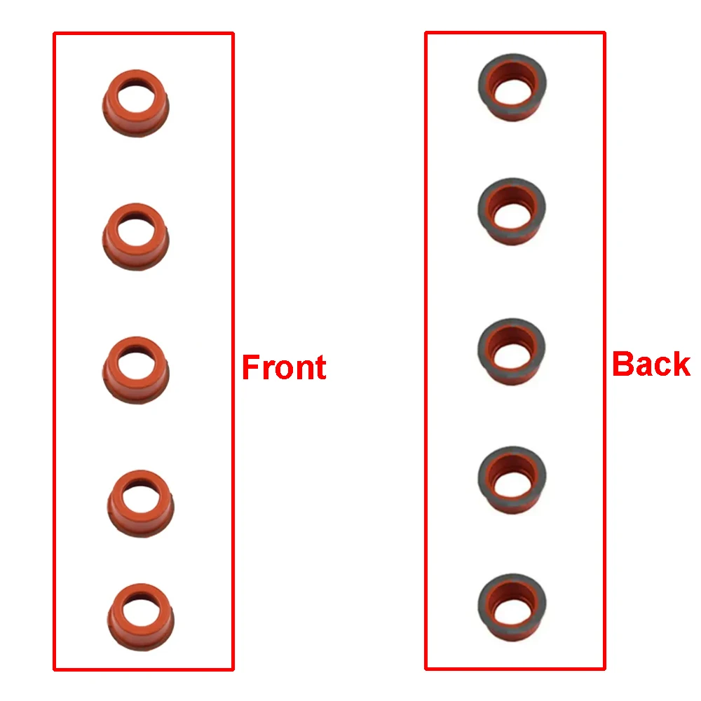Car Rubber Intake Manifold Seal Gasket Repair Kit 22/33MM For Bmw E87-E93 E39 E60 M57 11617790198
