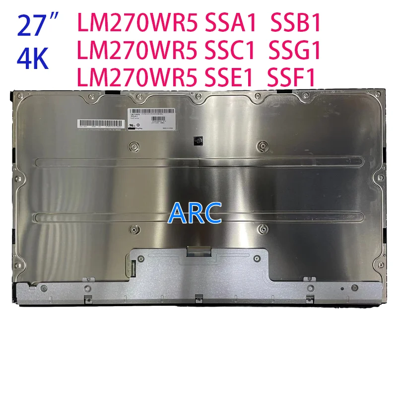

27" 4K Original New LCD Screen LM270WR5 SSA1 SSB1 SSC1 SSD1 SSE1 SSF1 SSG1 LM270WR4 SSA1 LM270WR3 SSA1 A3 B1 C1 C2 MV270QUM N20