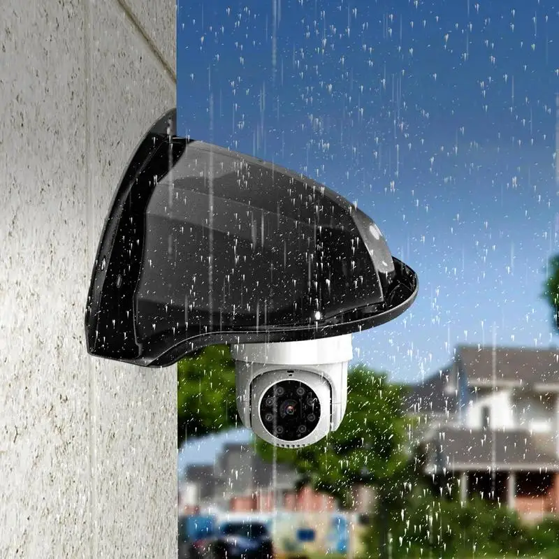 Security Camera Sun Rain Cover Hard Camera Cover Shield Outdoor Protective Roof For Dome PTZ Type