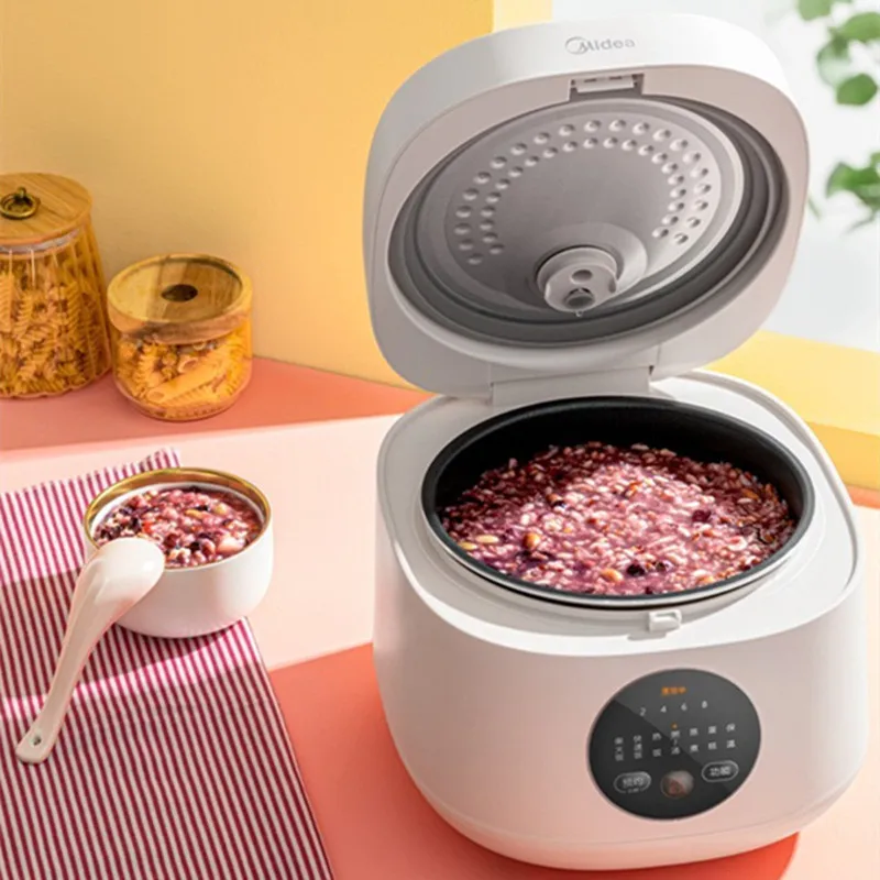 Midea Rice Cooker Uncoated Liner 304 Stainless Steel Inner Pot Without Non  Stick Coating 3l 4l 5l Gallbladder Of Rice Cookers - Rice Cookers -  AliExpress