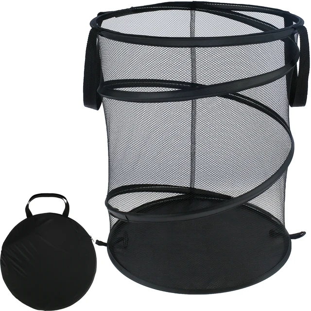 A Pop-Up Mosoda Akadályozza Nagy Kapacitású Összecsukható Mosókosár-Helyet, Megtakarítva Piszkos Ruhák Tároló Szervezőjét Fogantyúval És