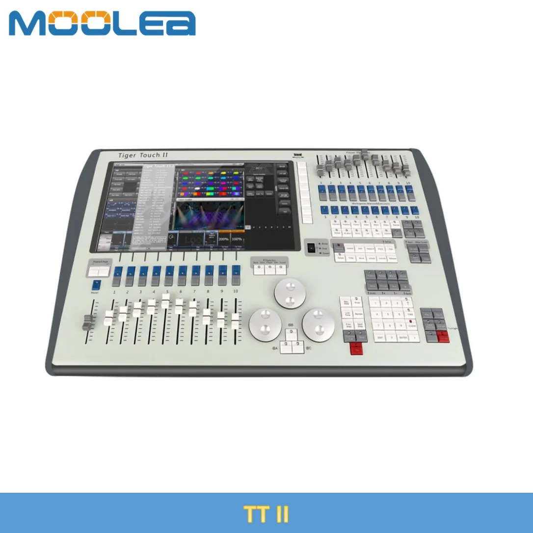 New I7 Quartz Titan V16 System DJ DMX Dimming Controller Stage Lighting Console Titan Mobile Tiger Touch Wing Control 5