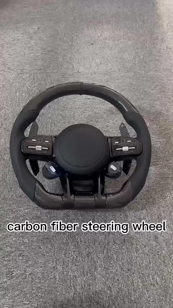 Автомобильные аксессуары автомобильный руль из углеродного волокна для Mercedes-Benz