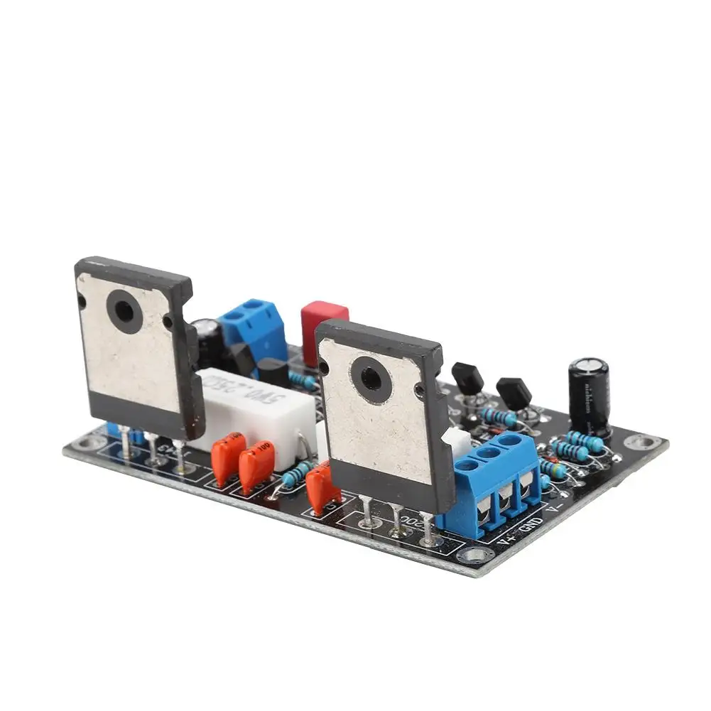 2SC5200 2SA1943 100W Power Amplifier Module with Speaker Protection Circuit