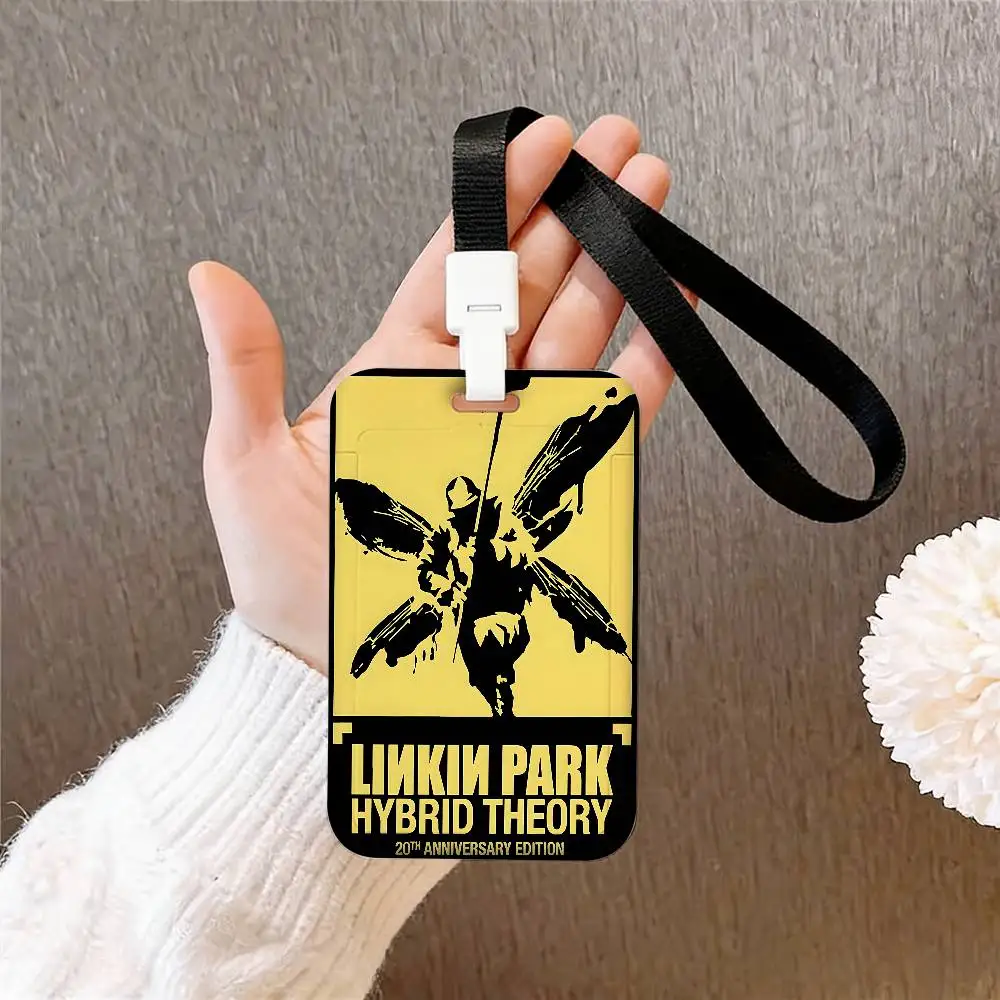밴드 L-Linkin Cool P-Park 열쇠고리, 신용카드 커버, 패스 참 스트랩, ID 배지 홀더, 키 액세서리, 선물용