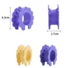 5pcs Durable Anti-Slip Clothesline Hook Hanger Stopper Silicone Fixed Buckle Fixing Hook Hangers 6