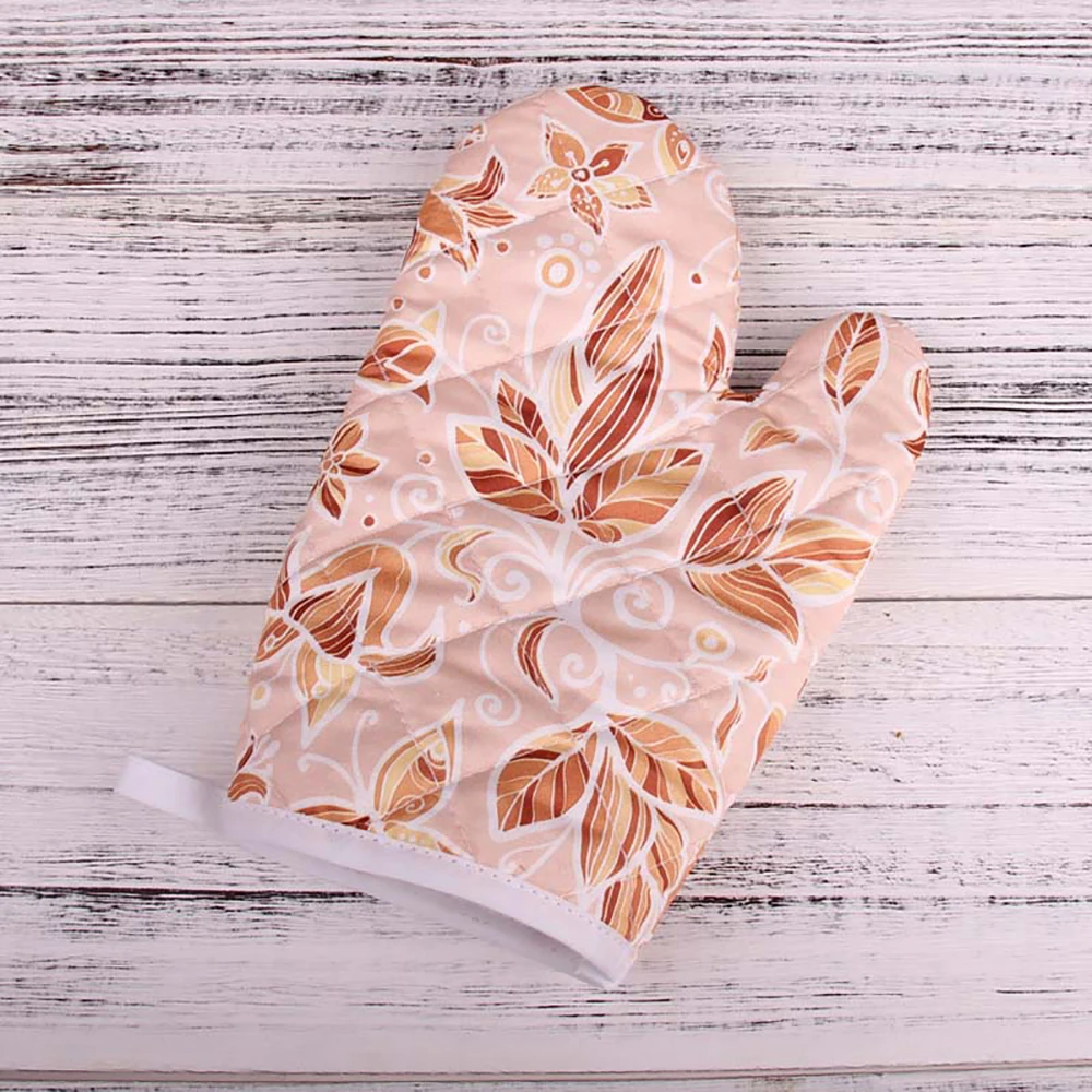 Microwave Oven Heat Insulated Gloves Kitchen mitts Hot Resistant Cooking Baking Anti-scalding Glove Kitchen Accessories