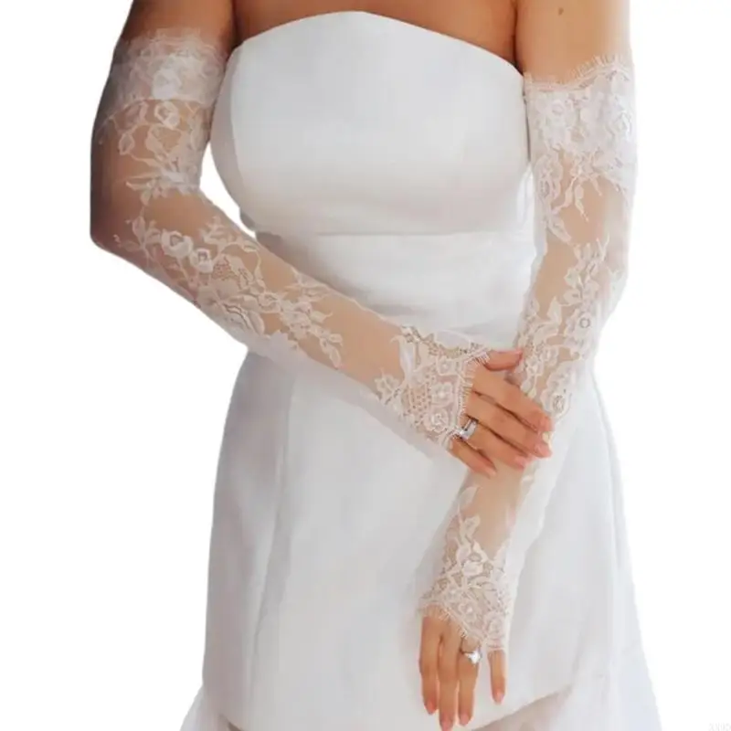 knee length dresses for ladies Lennox Lace Wedding Sleeves main image 1