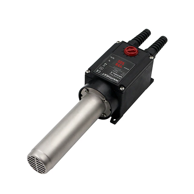 

Промышленный нагреватель горячего воздуха с цифровым дисплеем для высокоскоростной машины для бумажных стаканчиков, 3300 Вт, маленький Фен