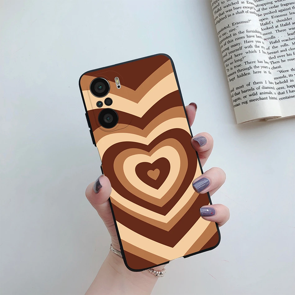 Fashion Rainbow Love Heart Silicone Phone Protector Case - Soft Back Cover