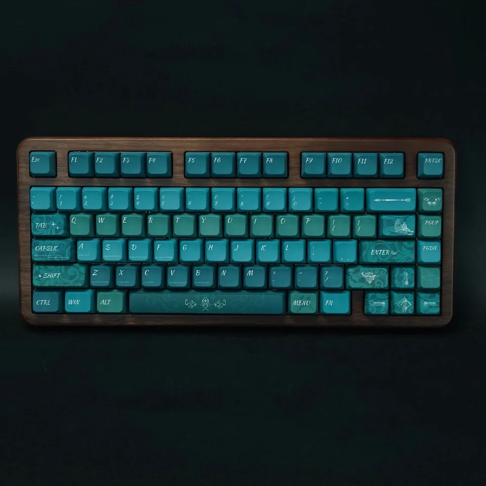 ECHOME Misty Forest Green Tema Keycap, PBT