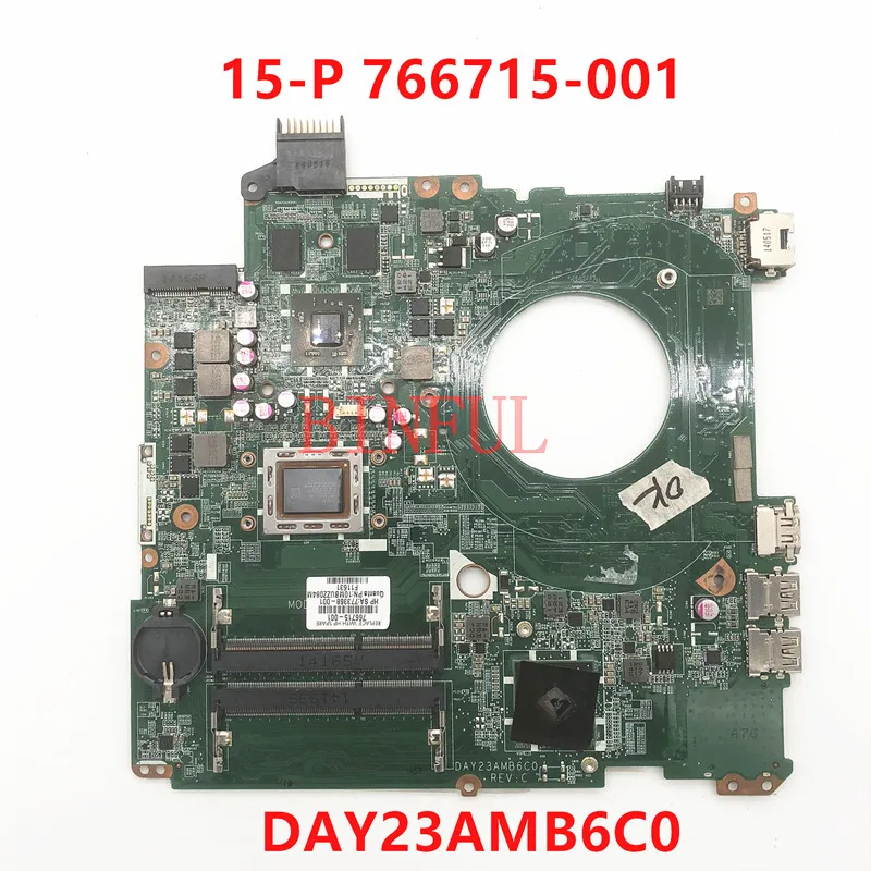 Материнская плата 766715-001 766715-501 766715-601 для ноутбука HP 15-P материнская DAY23AMB6F0 DAY23AMB6C0