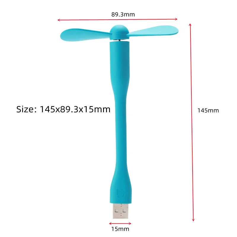 Mini Flexible Bendable USB Fan for Power Bank Laptop PC AC Charger Portable Hand Fan Computer Summer Travel Gadget mini portable fan portable fan hand fan