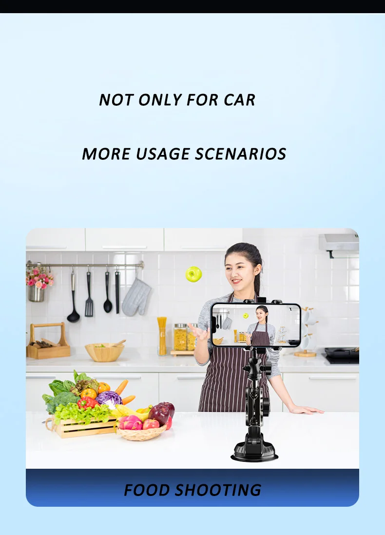 Support de téléphone de voiture à aspiration de bras magique universel Sfc4ae30ceb8f4e569f445d441b6695f0c