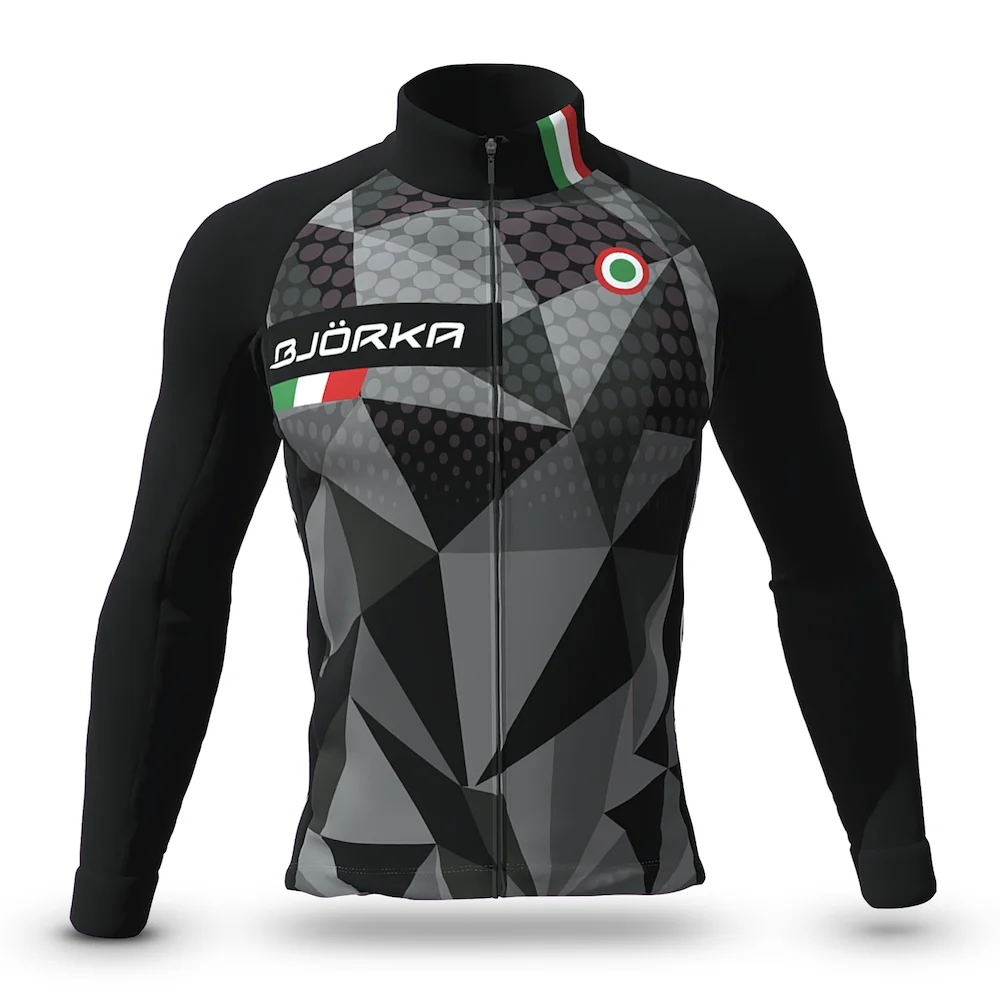 Spring/Summer BJORKA Cycling Jerseys Men's Long Sleeve Thin Jacket Lightweight Breathable Ciclismo Maillot Sun Protection Tops 3