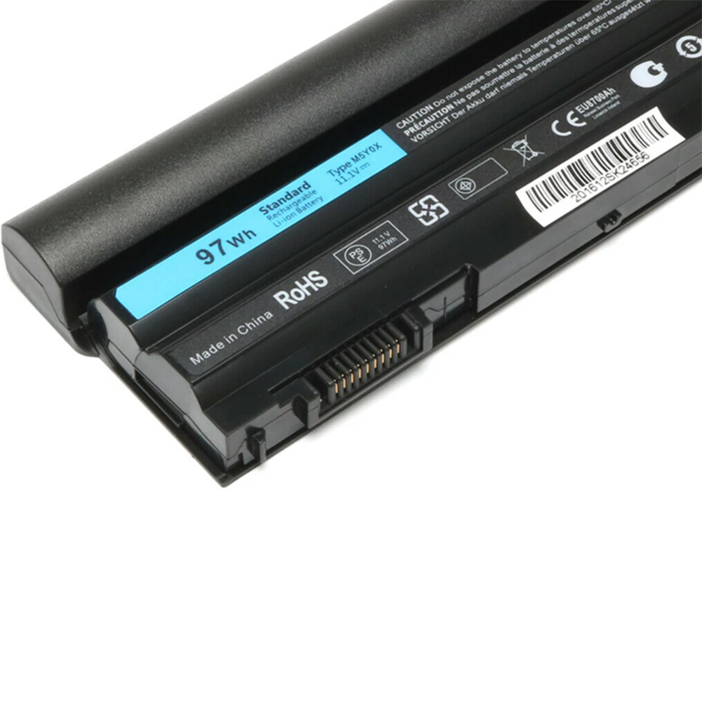 97WH 11.1V Laptop Battery For Dell E5420 E5430 E6120 E5520 M5Y0X E5530 E6420 E6430 E6520 8858x 3560 T54F3 T54FJ 8P3YX laptop battery