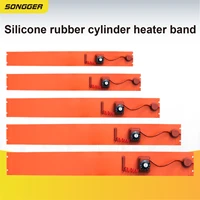 Ceinture Chauffante en Silicone pour Bouteille de Gaz 15KG 50KG Chauffage Électrique Thermostat Réglable Antigel Usage Industriel et Domestique 3