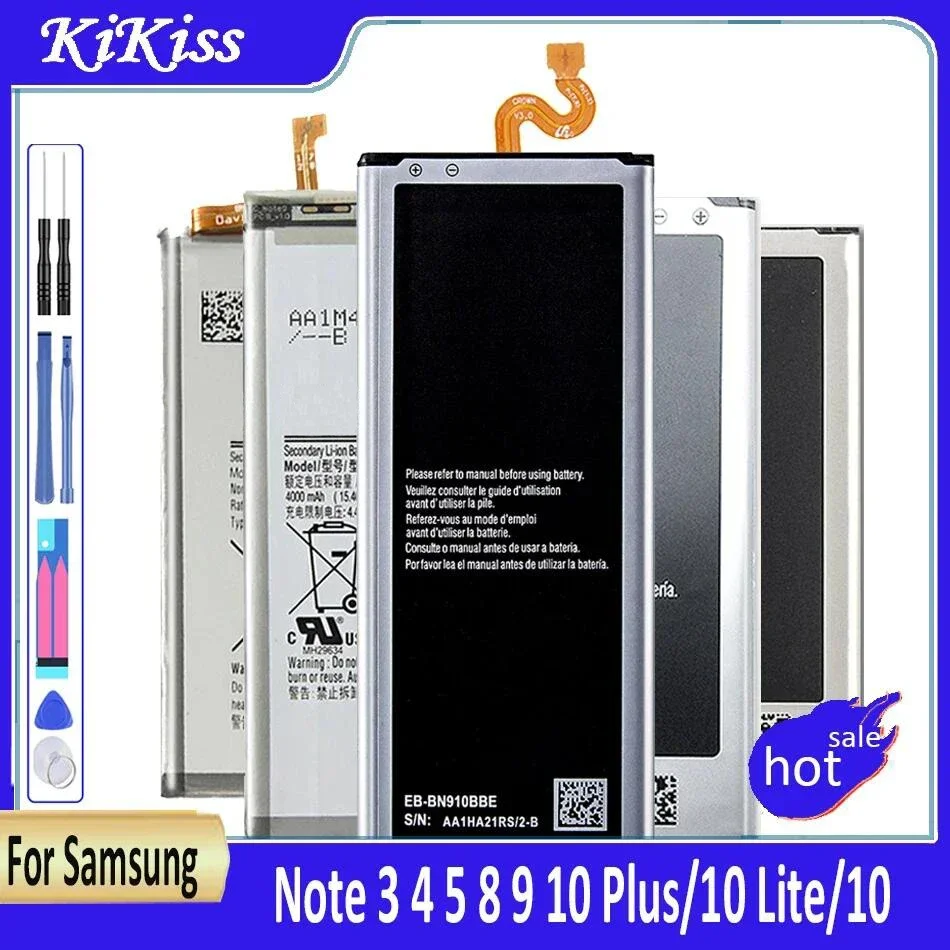 B800Bc Eb-Bn910Bbe Eb-Bn920Abe Eb-Bn950Abe Eb-Bn915Bbc Batteria Per Samsung Galaxy Note Edge 3 4 5 8 9 10 Plus Lite
