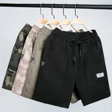 

Mens Quick Dry Pants Summer Lightweight Elastic Slim Fit Sports Casual Five Points Shorts for Men