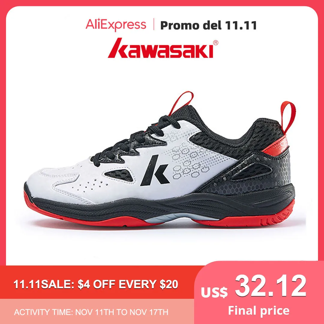 Kawasaki Brand New Badminton Shoes Mens Design Breathable Sport Shoes Male Sneakers A3307 - AliExpress