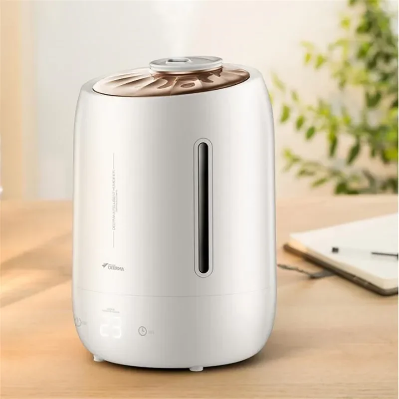 Deerma F600 5L Air Home Ultrasonic Humidifier Touch Version Air Purifying for Air-conditioned rooms Office household For Baby