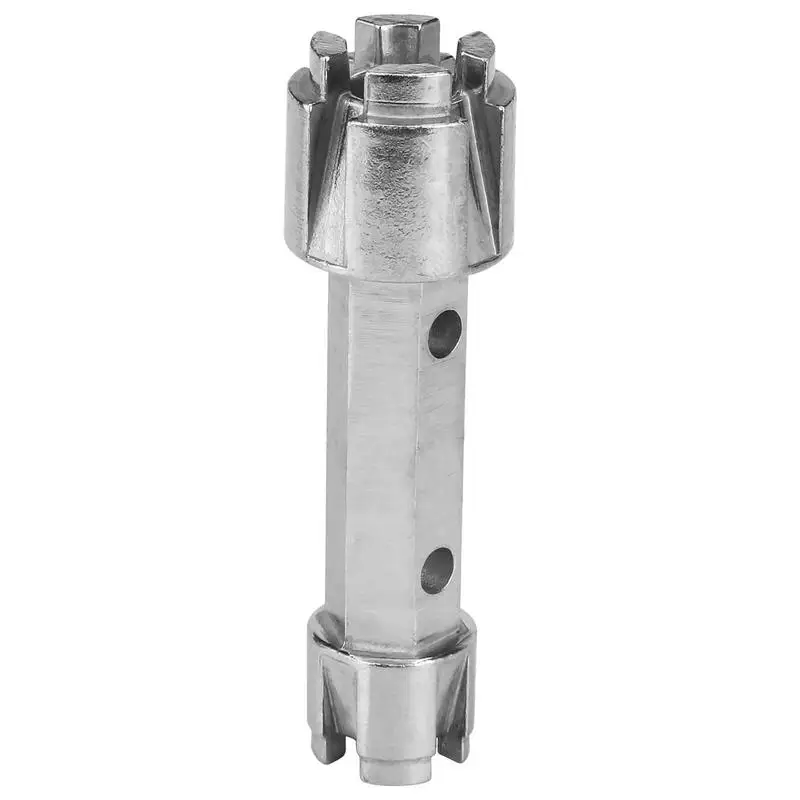 

Dumbell Wrench Aluminum Alloy Dumbell Wrench Heavy Duty Plumbing Equipment For Mop Sinks Bathtubs Kitchen Sinks Hand Washing