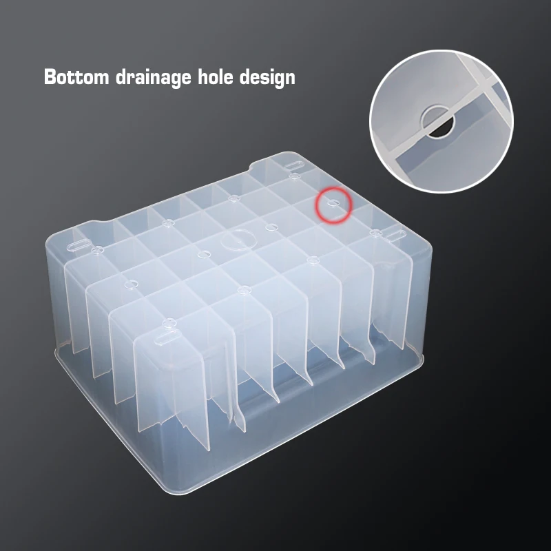 40 Grid Multifunction Fishing Tackle Box Squid Jig Hard Bait Minnow Organizer Webfoot Octopus Egi Storage Boxes Fishing Tackle