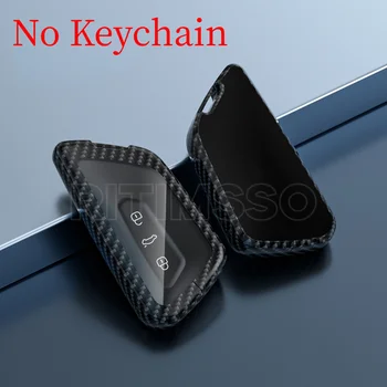 Lega TPU Car Remote Key Case Cover Shell Fob per VW Volkswagen Golf 8 2020 Skoda Octavia A8 2021 SEAT Leon MK4 accessori - Lega TPU Car Remote Key Case Cover Shell Fob per VW Volkswagen Golf 8 2020