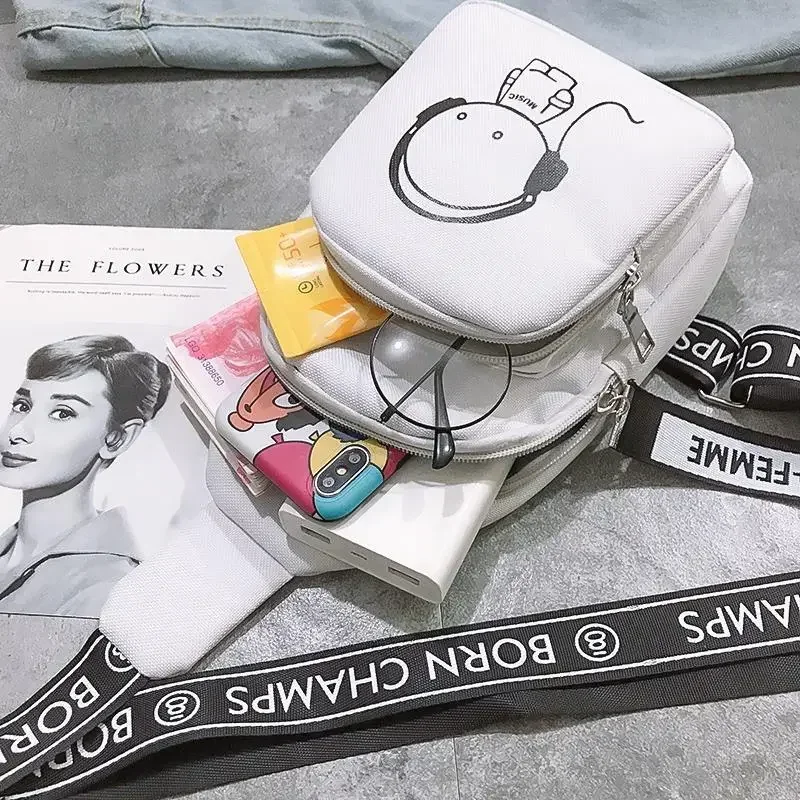 Men's Waterproof Shoulder Bag - 2025 Trendy Small Messenger Bag, Square Crossbody Sling for Men, Durable Sacoche Homme