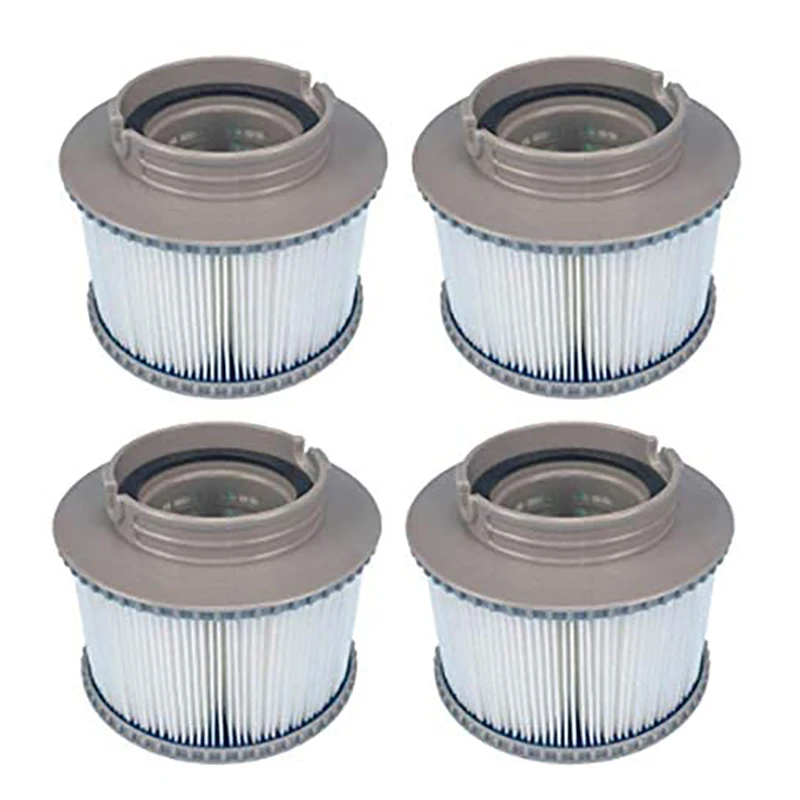 

4 Pack Replacement Filter For MSPA FD2089, Filter Cartridge Pump Fit For MSPA All Current Hot Tubs