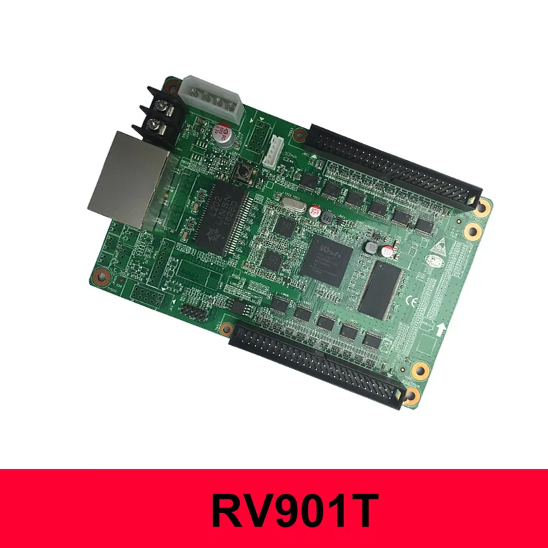 LINSN RV901T 풀 컬러 동기식 LED 스크린 디스플레이 수신 카드 RV901T 수신기 카드