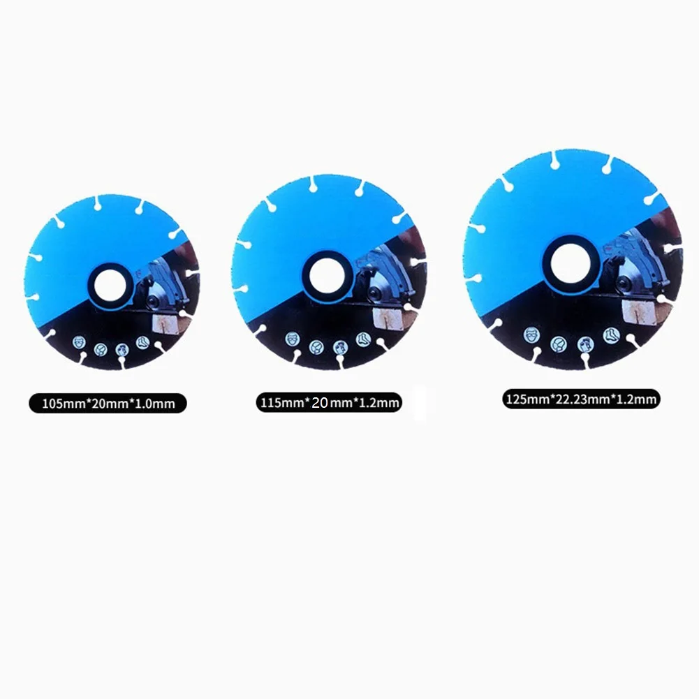 

105/110/115/125mm Diamond Cutting Disc Saw Blades Concrete Granit Ceramic Cutting Blade Wood Rebar Cast Iron PVC Power Tools
